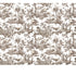 Antilles Toile wallpaper in brown color - pattern number ATWW15169 - by Anna French in the Antilles collection