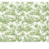 Antilles Toile wallpaper in green color - pattern number ATWW15172 - by Anna French in the Antilles collection