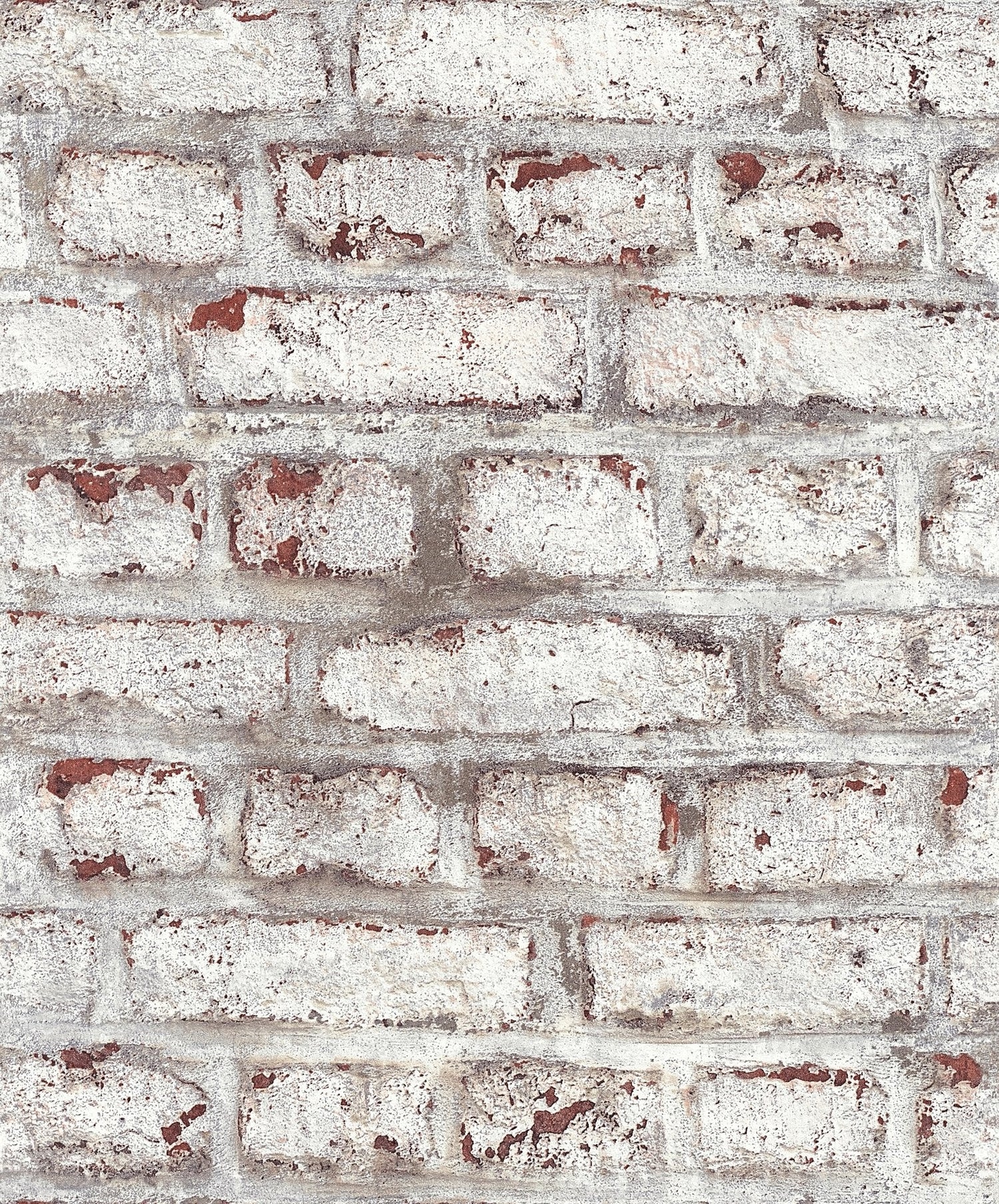Coastal Brick Effect Motif wallpaper in white color - pattern number BB51100 - by Galerie in the The Bricks And More collection