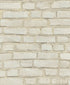 Coastal Brick Effect Motif wallpaper in beige color - pattern number BB51102 - by Galerie in the The Bricks And More collection