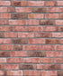 Weathered Walls Motif wallpaper in red color - pattern number BB51108 - by Galerie in the The Bricks And More collection