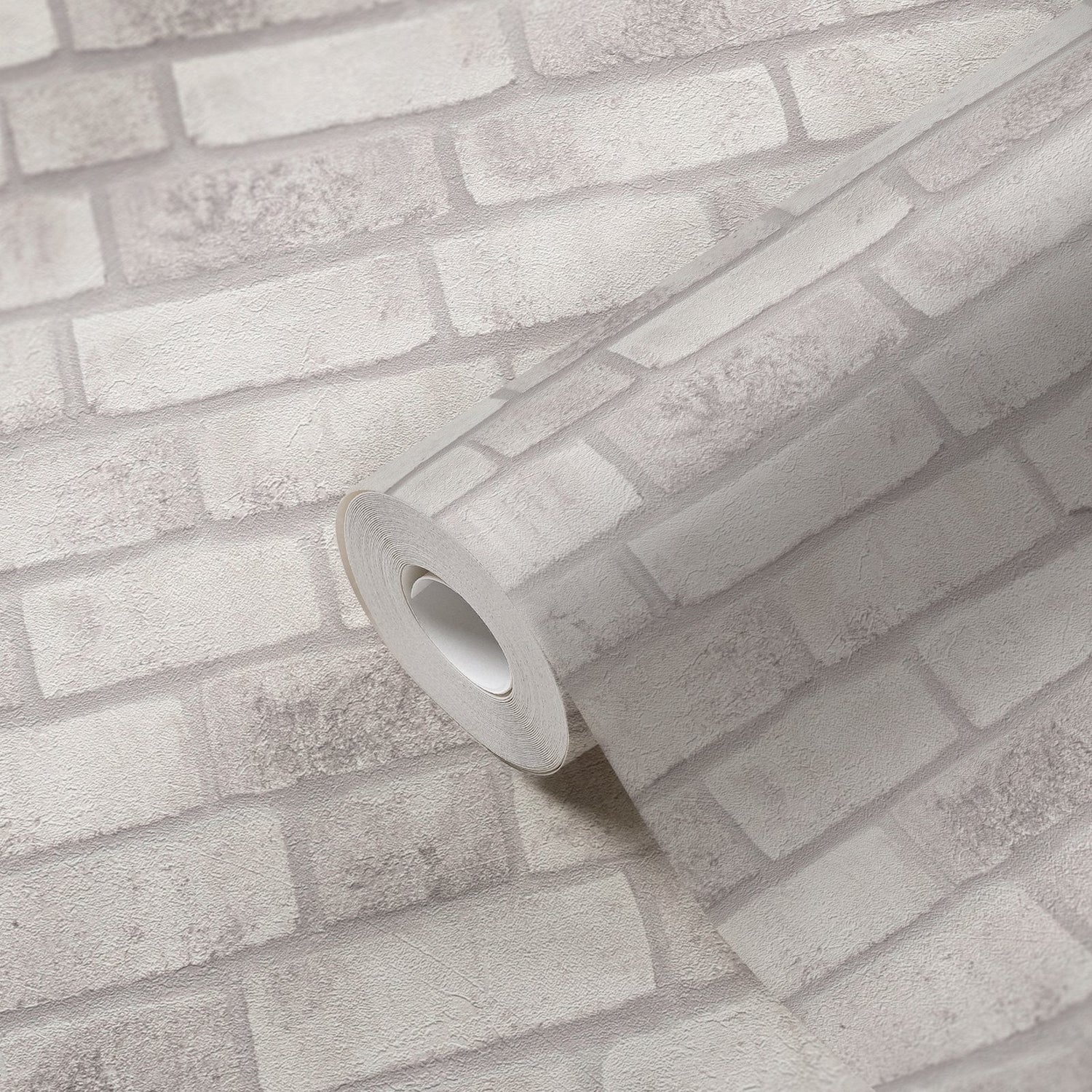 Weathered Walls Motif wallpaper in white color - pattern number BB51110 - by Galerie in the The Bricks And More collection