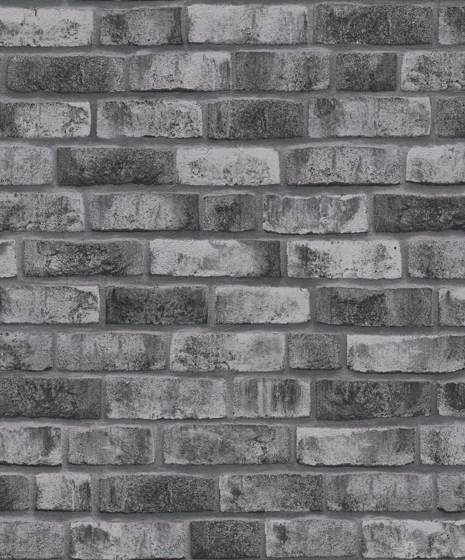 Weathered Walls Motif wallpaper in silver grey color - pattern number BB51111 - by Galerie in the The Bricks And More collection