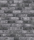 Weathered Walls Motif wallpaper in silver grey color - pattern number BB51111 - by Galerie in the The Bricks And More collection