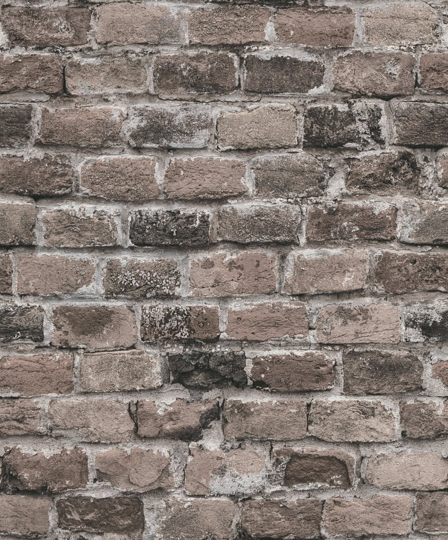 Brickshire Residents Motif wallpaper in bronze brown color - pattern number BB51117 - by Galerie in the The Bricks And More collection