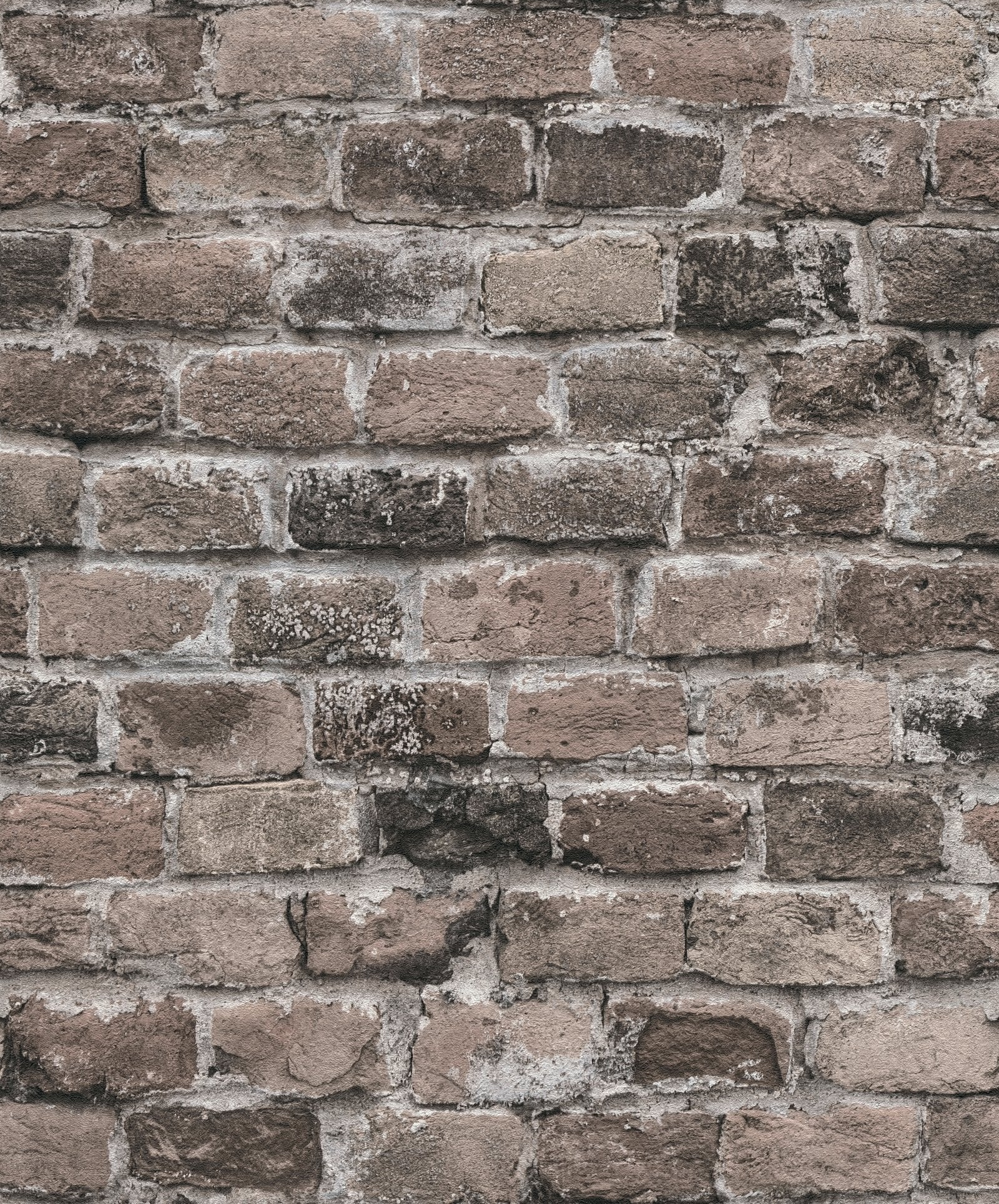Brickshire Residents Motif wallpaper in bronze brown color - pattern number BB51117 - by Galerie in the The Bricks And More collection