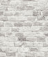 Brickshire Residents Motif wallpaper in silver grey color - pattern number BB51118 - by Galerie in the The Bricks And More collection