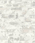 Industrial Chic Motif wallpaper in silver grey color - pattern number BB51119 - by Galerie in the The Bricks And More collection