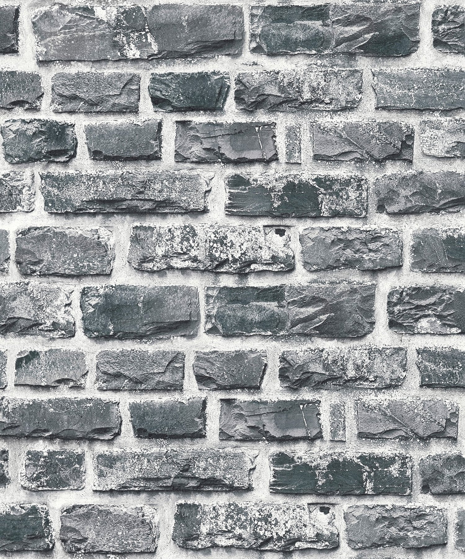 Stone Symphony Motif wallpaper in silver grey color - pattern number BB51123 - by Galerie in the The Bricks And More collection