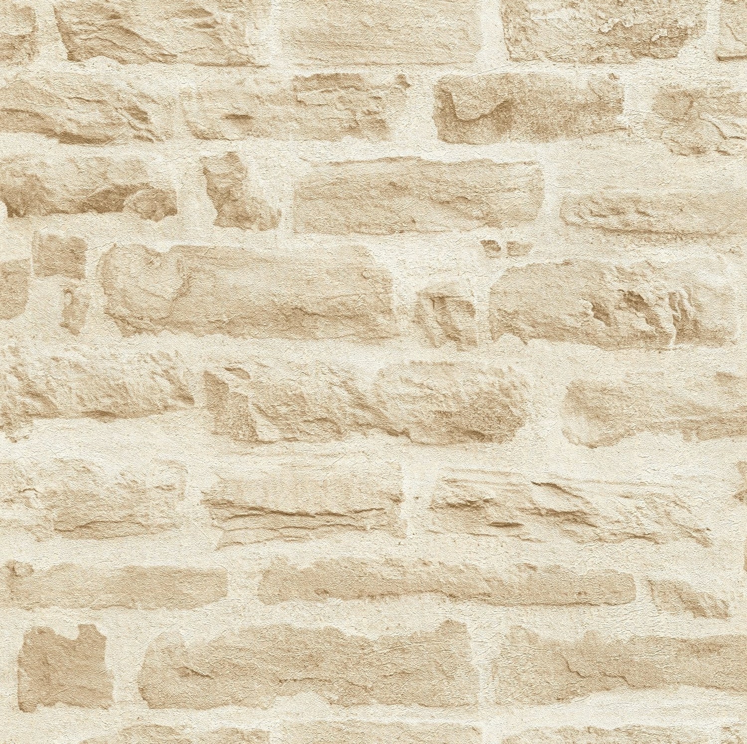Rocky Retreat Motif wallpaper in beige color - pattern number BB51128 - by Galerie in the The Bricks And More collection