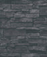 Sandstone Splendour Motif wallpaper in black color - pattern number BB51133 - by Galerie in the The Bricks And More collection