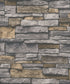 Sandstone Splendour Motif wallpaper in silver grey color - pattern number BB51134 - by Galerie in the The Bricks And More collection