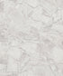 Petrified Paradise Motif wallpaper in white color - pattern number BB51139 - by Galerie in the The Bricks And More collection