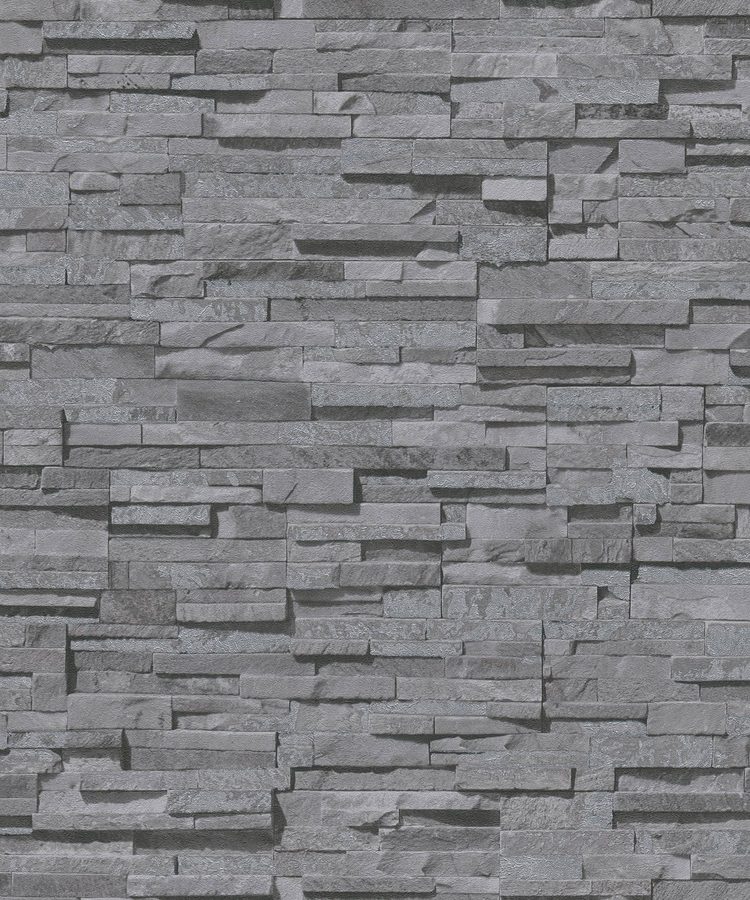 Graceful Granite Motif wallpaper in silver grey color - pattern number BB51149 - by Galerie in the The Bricks And More collection