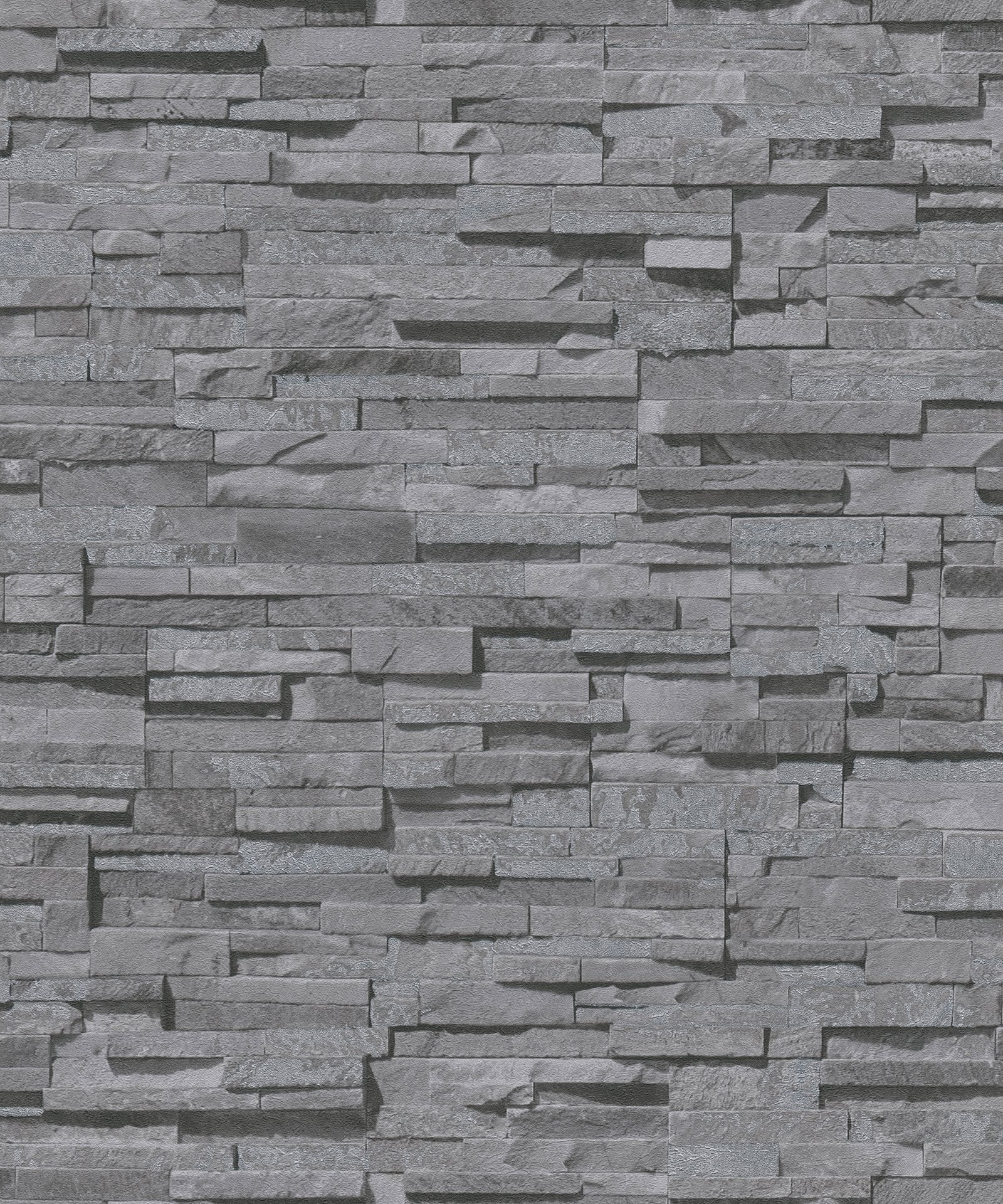 Graceful Granite Motif wallpaper in silver grey color - pattern number BB51149 - by Galerie in the The Bricks And More collection