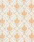 Latrobe Wallpaper in Apricot color - pattern number BR-69408.12.0 - by Brunschwig and Fils in the Volume 61 collection