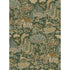 Home Park wallpaper in royal green color - pattern number BW45143.1.0 - by G P & J Baker in the Historic Royal Palaces Royal Court Wallpaper collection