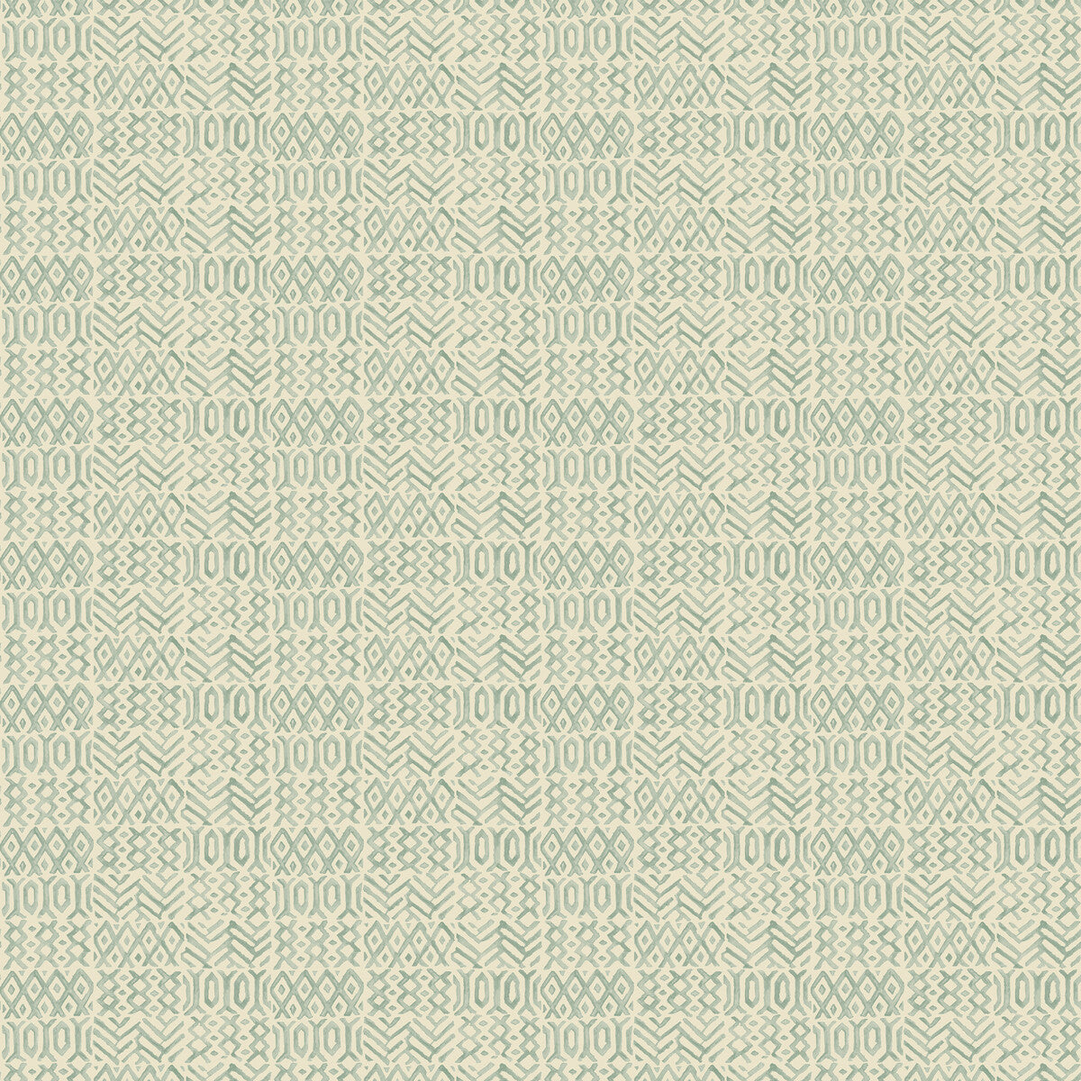 Chimneys wallpaper in aqua color - pattern number BW45144.1.0 - by G P &amp; J Baker in the Historic Royal Palaces Royal Court Wallpaper collection