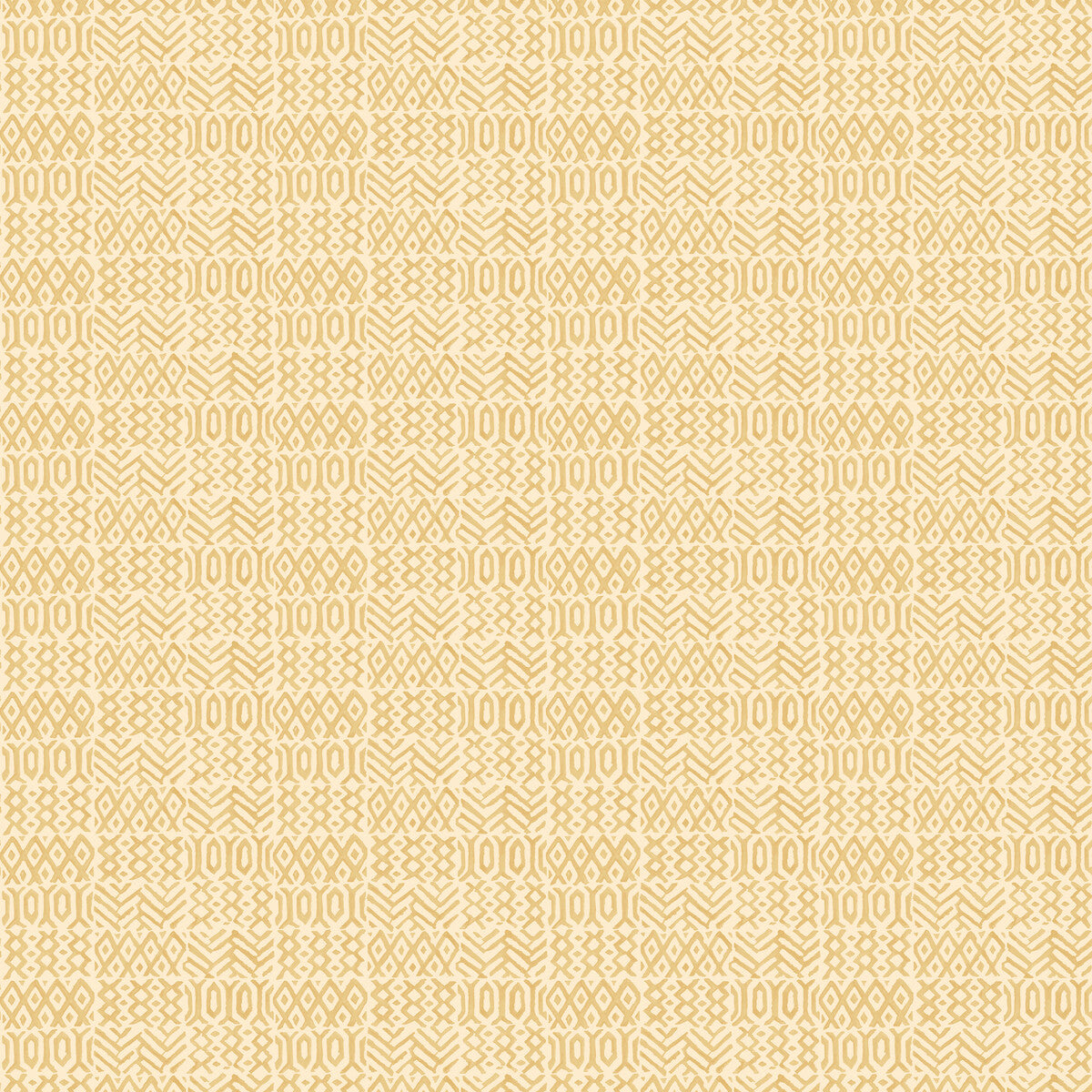 Chimneys wallpaper in ochre color - pattern number BW45144.4.0 - by G P &amp; J Baker in the Historic Royal Palaces Royal Court Wallpaper collection