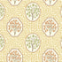 Royal Maze wallpaper in ochre color - pattern number BW45148.4.0 - by G P & J Baker in the Historic Royal Palaces Royal Court Wallpaper collection