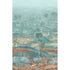 Royal Park Panel wallpaper in teal color - pattern number BW45150.2.0 - by G P & J Baker in the Historic Royal Palaces Royal Court Wallpaper collection
