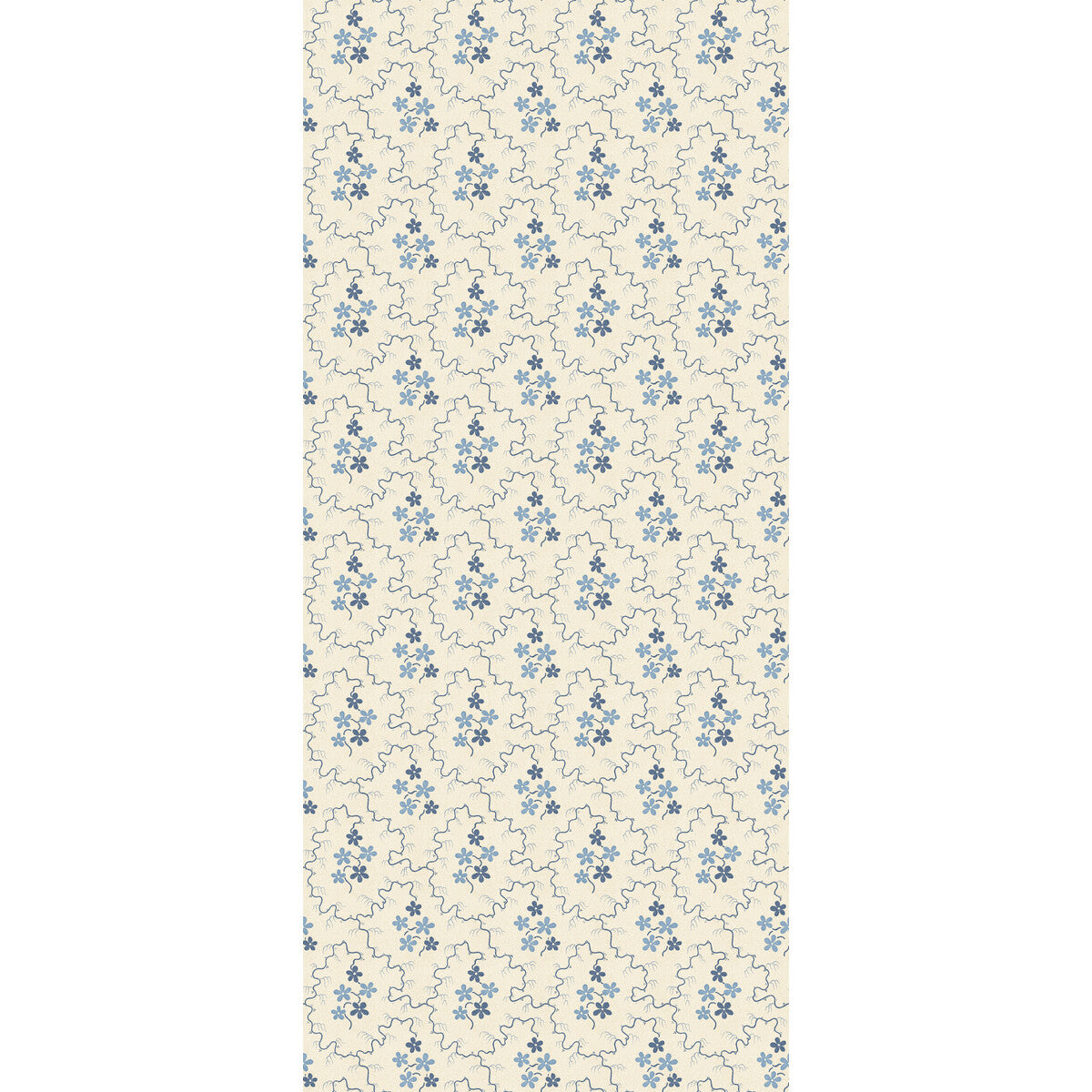Posy Wallpaper in blue color - pattern number BW45152.1.0 - by G P &amp; J Baker in the House Small Prints II collection