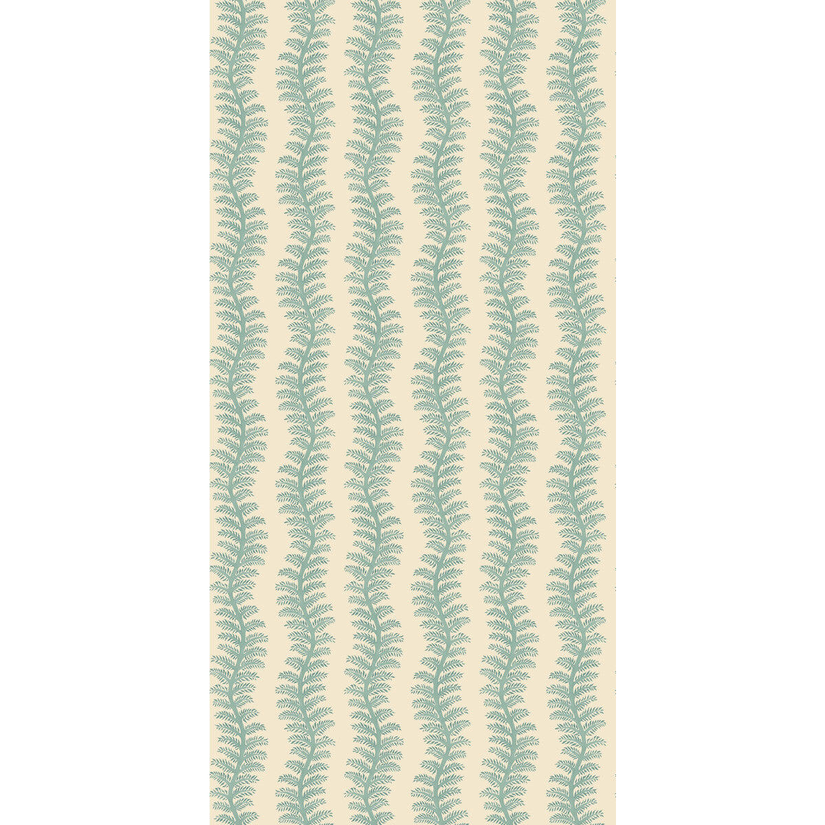 Tetbury Stripe Wallpaper in teal color - pattern number BW45154.7.0 - by G P &amp; J Baker in the House Small Prints II collection