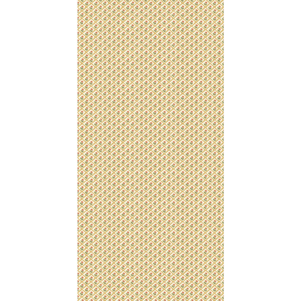 Penny Wallpaper in ochre color - pattern number BW45156.4.0 - by G P &amp; J Baker in the House Small Prints II collection