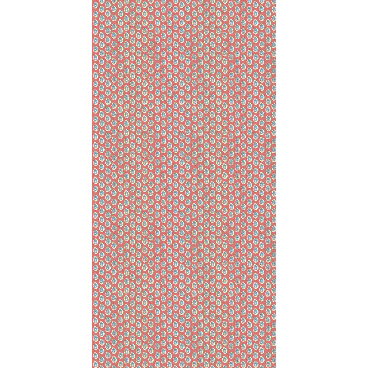 Dotty Wallpaper in red/blue color - pattern number BW45157.7.0 - by G P &amp; J Baker in the House Small Prints II collection