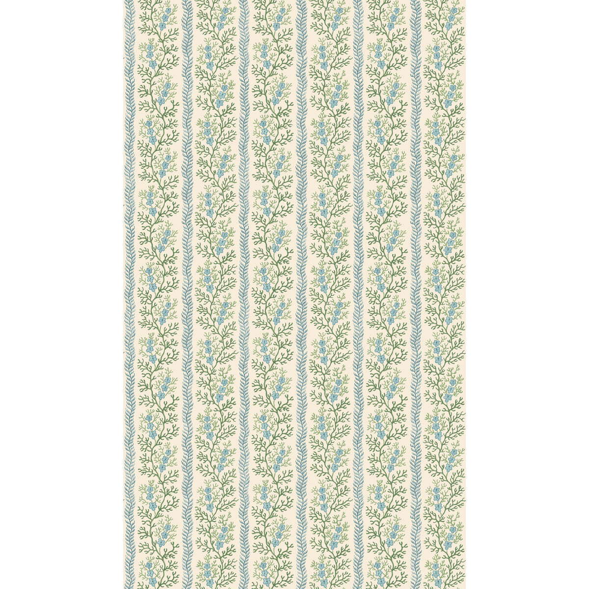 Symington Wallpaper in blue color - pattern number BW45158.1.0 - by G P &amp; J Baker in the House Small Prints II collection