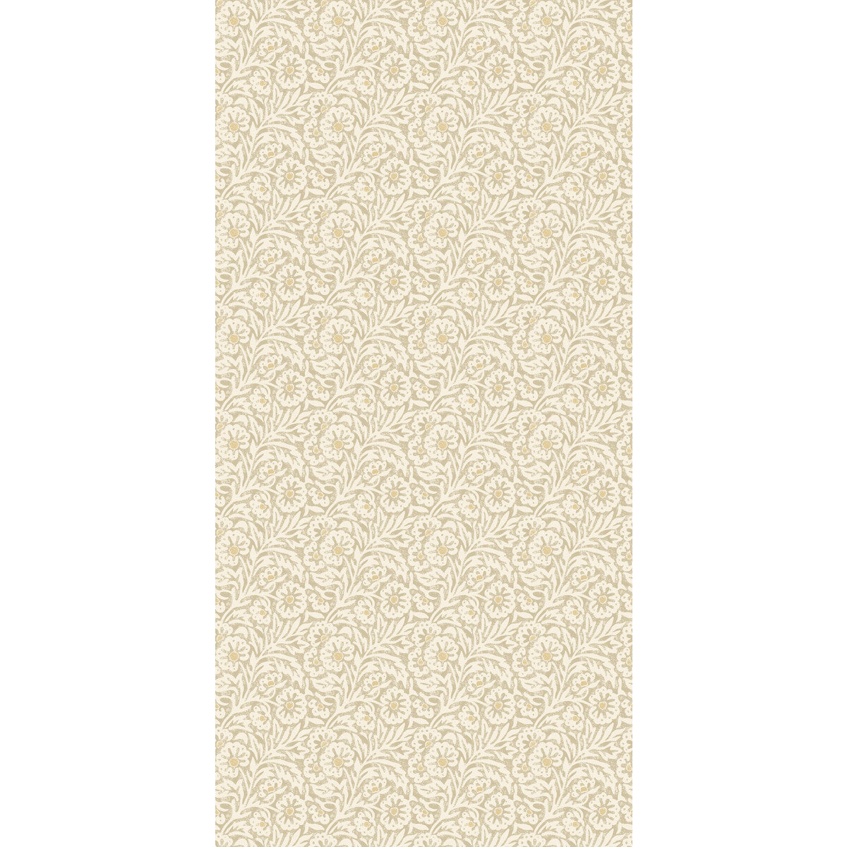Flower Patch Wallpaper in parchment color - pattern number BW45160.4.0 - by G P &amp; J Baker in the House Small Prints II collection