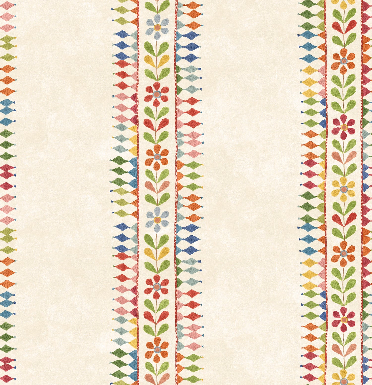 Flower Pot Wallpaper in jewel color - pattern number BW45162.1.0 - by G P &amp; J Baker in the Kit Kemp II collection