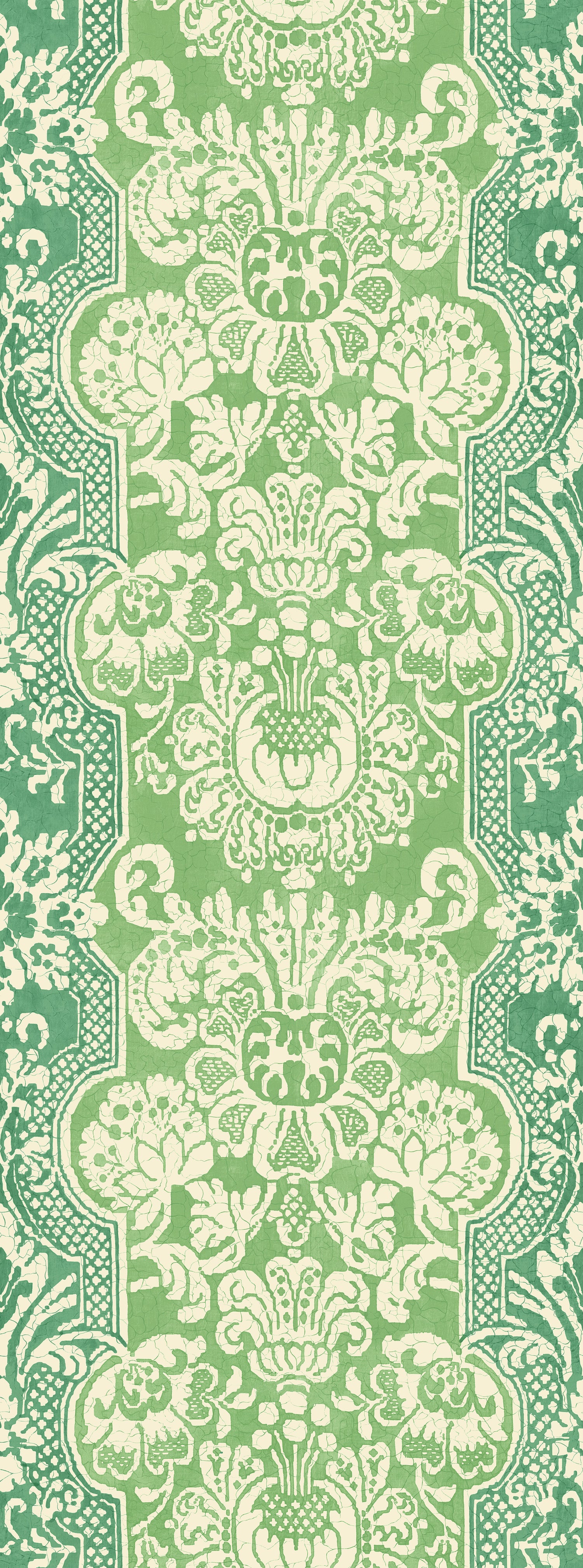 Marigold Wallpaper in green color - pattern number BW45164.3.0 - by G P &amp; J Baker in the Kit Kemp II collection