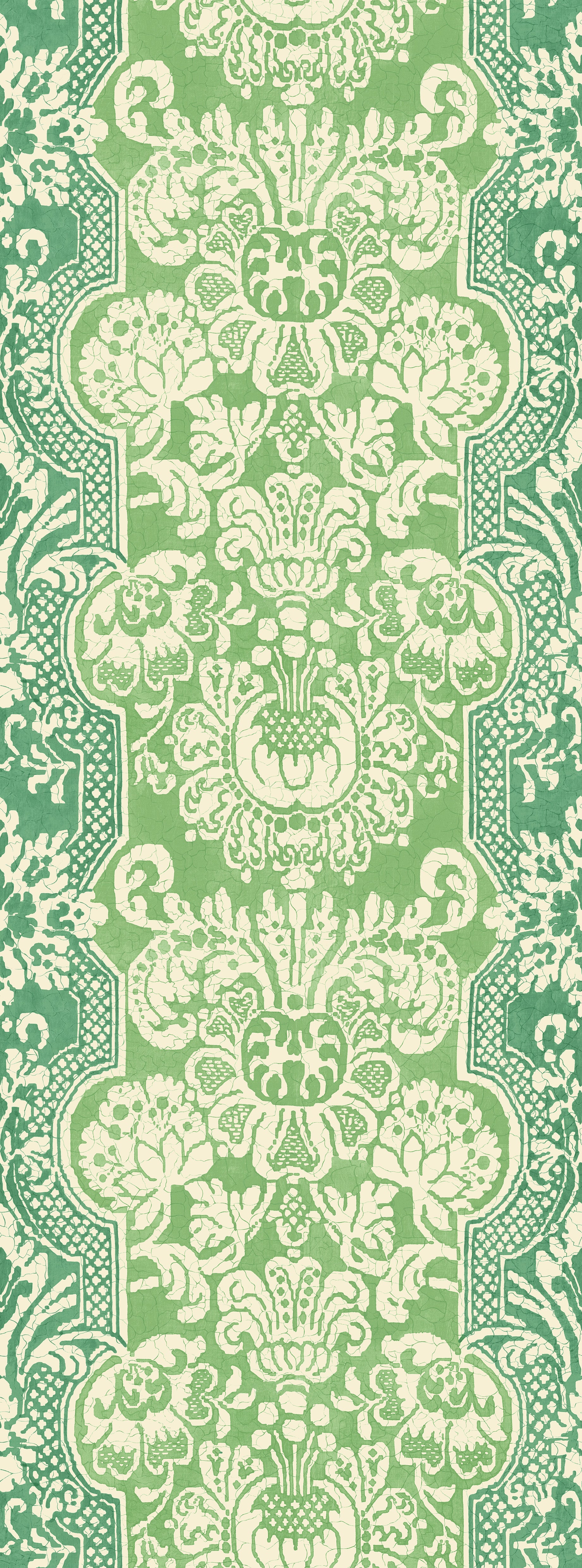 Marigold Wallpaper in green color - pattern number BW45164.3.0 - by G P &amp; J Baker in the Kit Kemp II collection