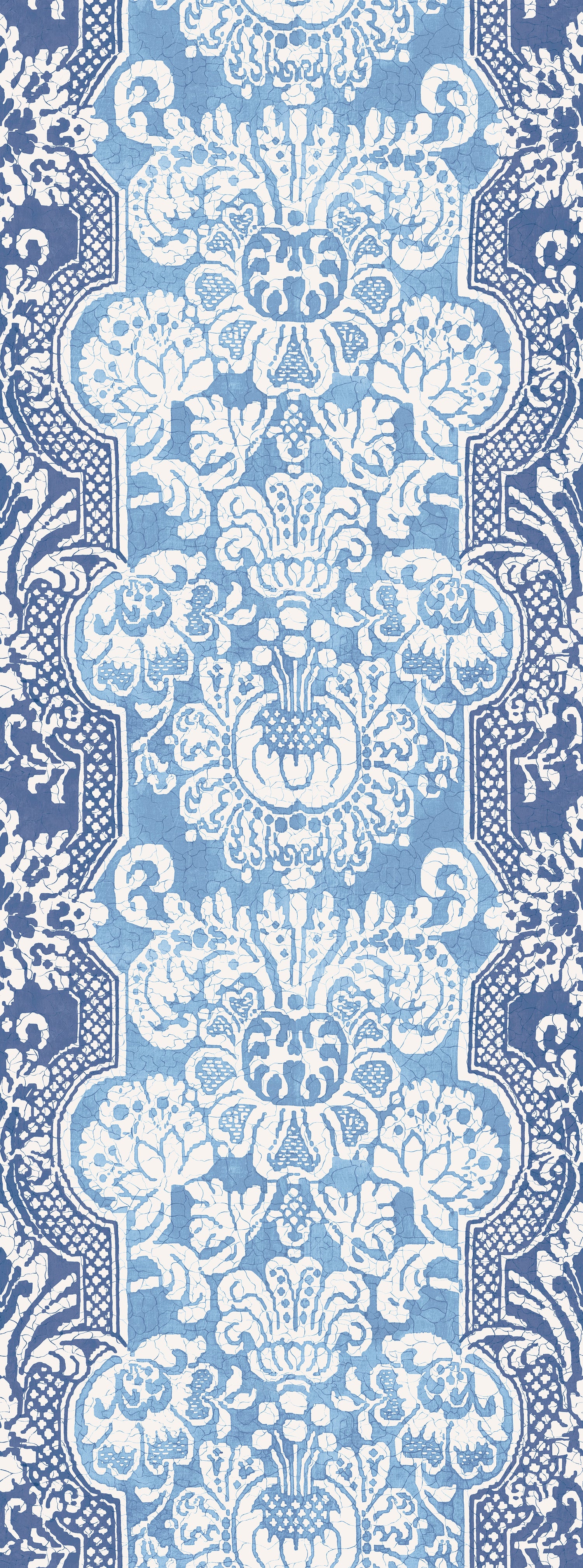 Marigold Wallpaper in blue color - pattern number BW45164.5.0 - by G P &amp; J Baker in the Kit Kemp II collection