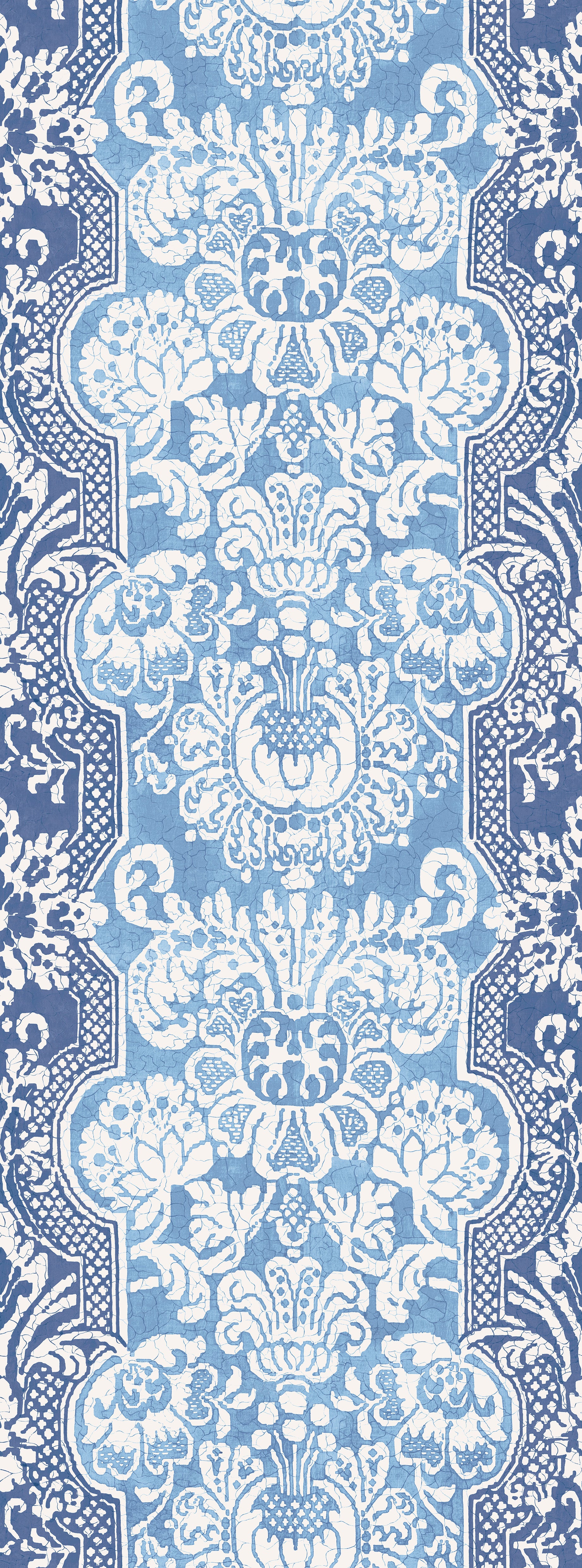 Marigold Wallpaper in blue color - pattern number BW45164.5.0 - by G P &amp; J Baker in the Kit Kemp II collection