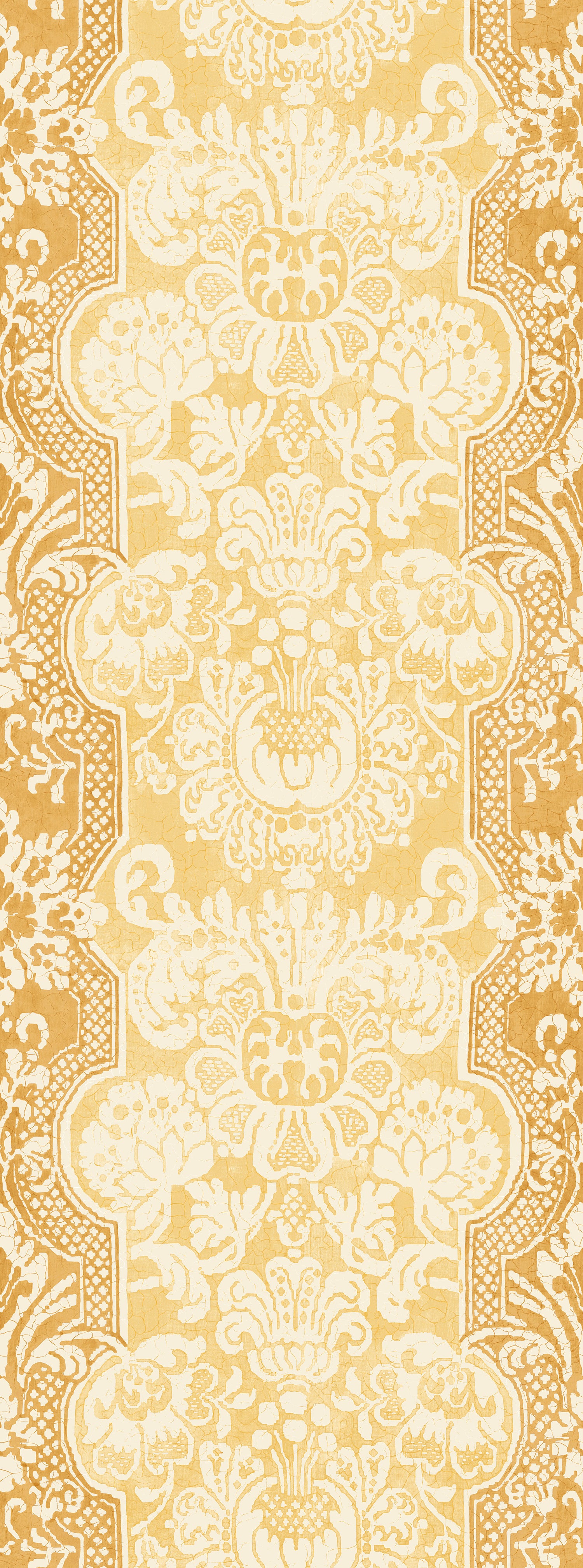 Marigold Wallpaper in sunshine color - pattern number BW45164.6.0 - by G P &amp; J Baker in the Kit Kemp II collection