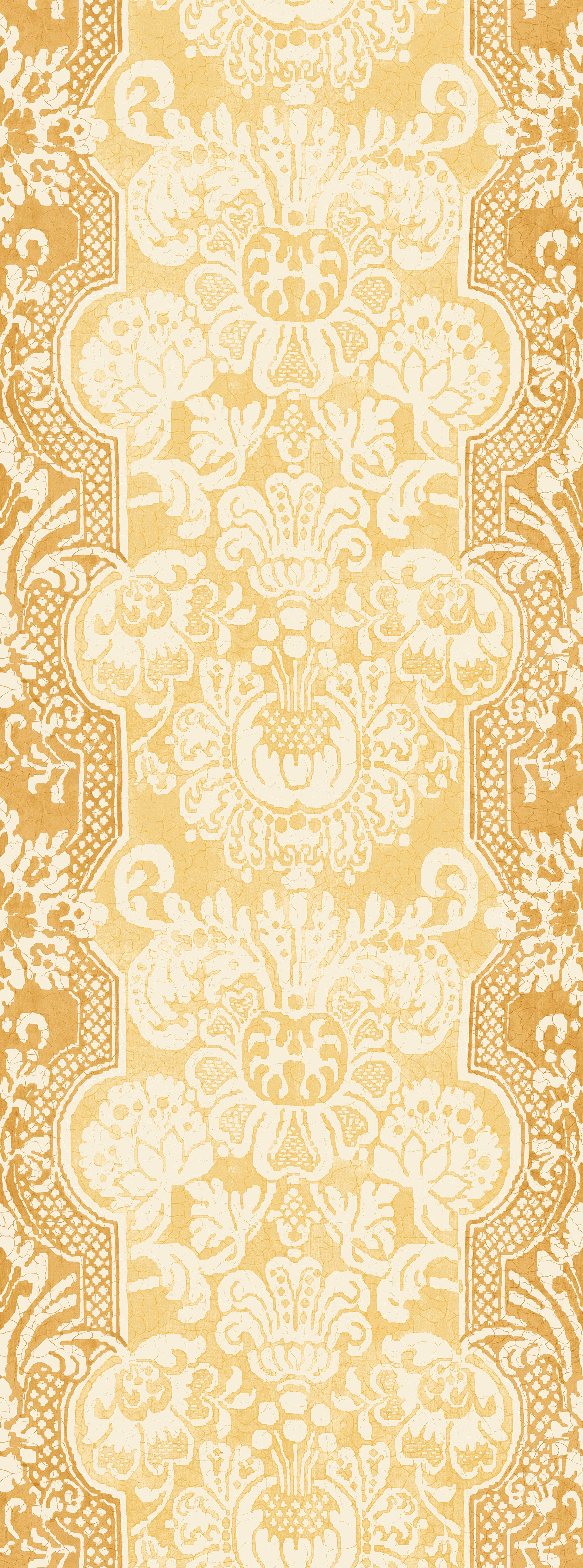 Marigold Wallpaper in sunshine color - pattern number BW45164.6.0 - by G P &amp; J Baker in the Kit Kemp II collection