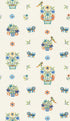 Roar Stitch Wallpaper in jewel color - pattern number BW45165.1.0 - by G P & J Baker in the Kit Kemp II collection