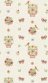Roar Stitch Wallpaper in green color - pattern number BW45165.2.0 - by G P & J Baker in the Kit Kemp II collection