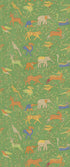 Noahs Ark Wallpaper in green color - pattern number BW45166.3.0 - by G P & J Baker in the Kit Kemp II collection