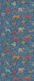 Noahs Ark Wallpaper in indigo color - pattern number BW45166.5.0 - by G P & J Baker in the Kit Kemp II collection