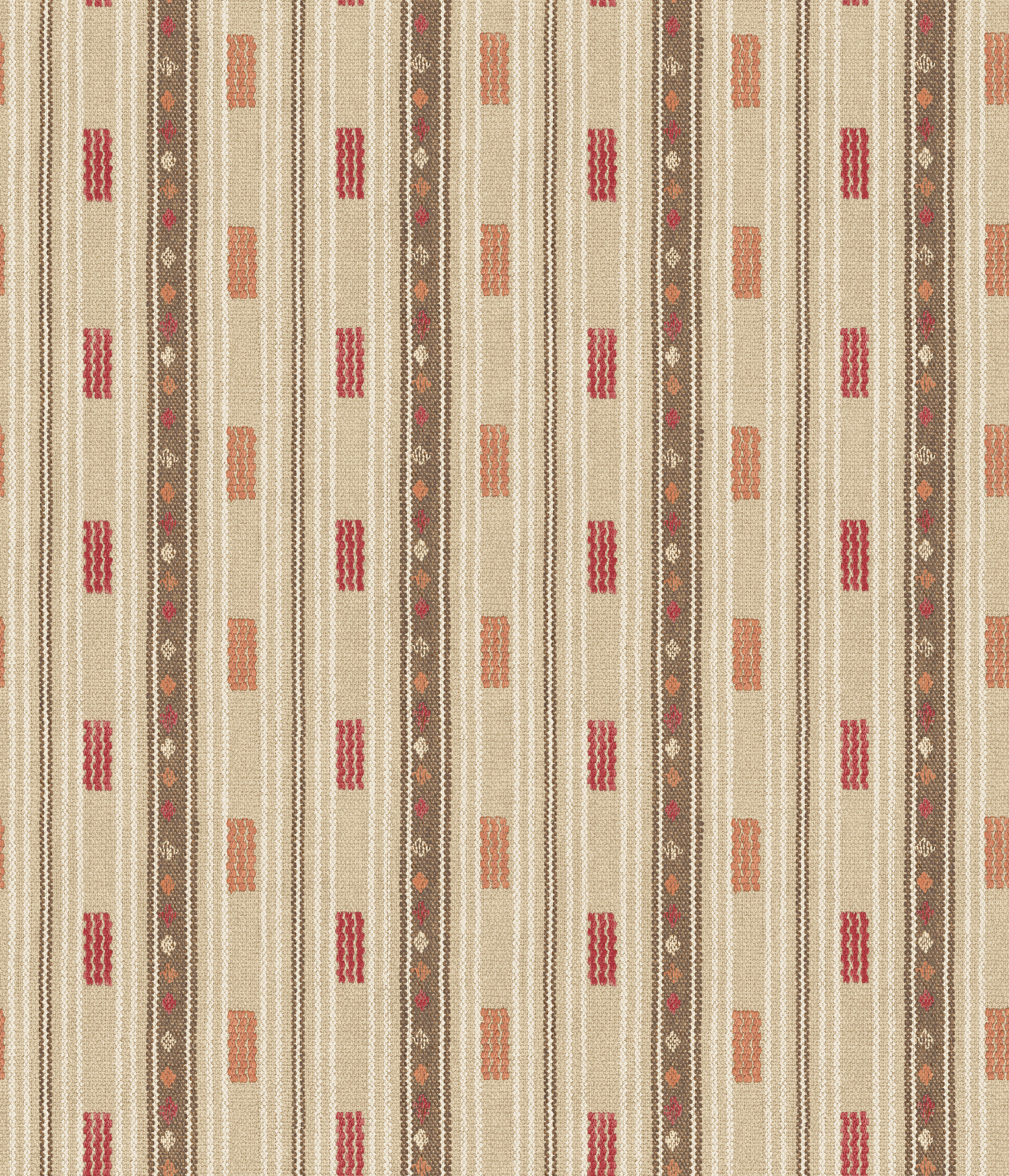 Tradewind Wallpaper in espresso/tuscan color - pattern number BW45167.1.0 - by G P &amp; J Baker in the Kit Kemp II collection