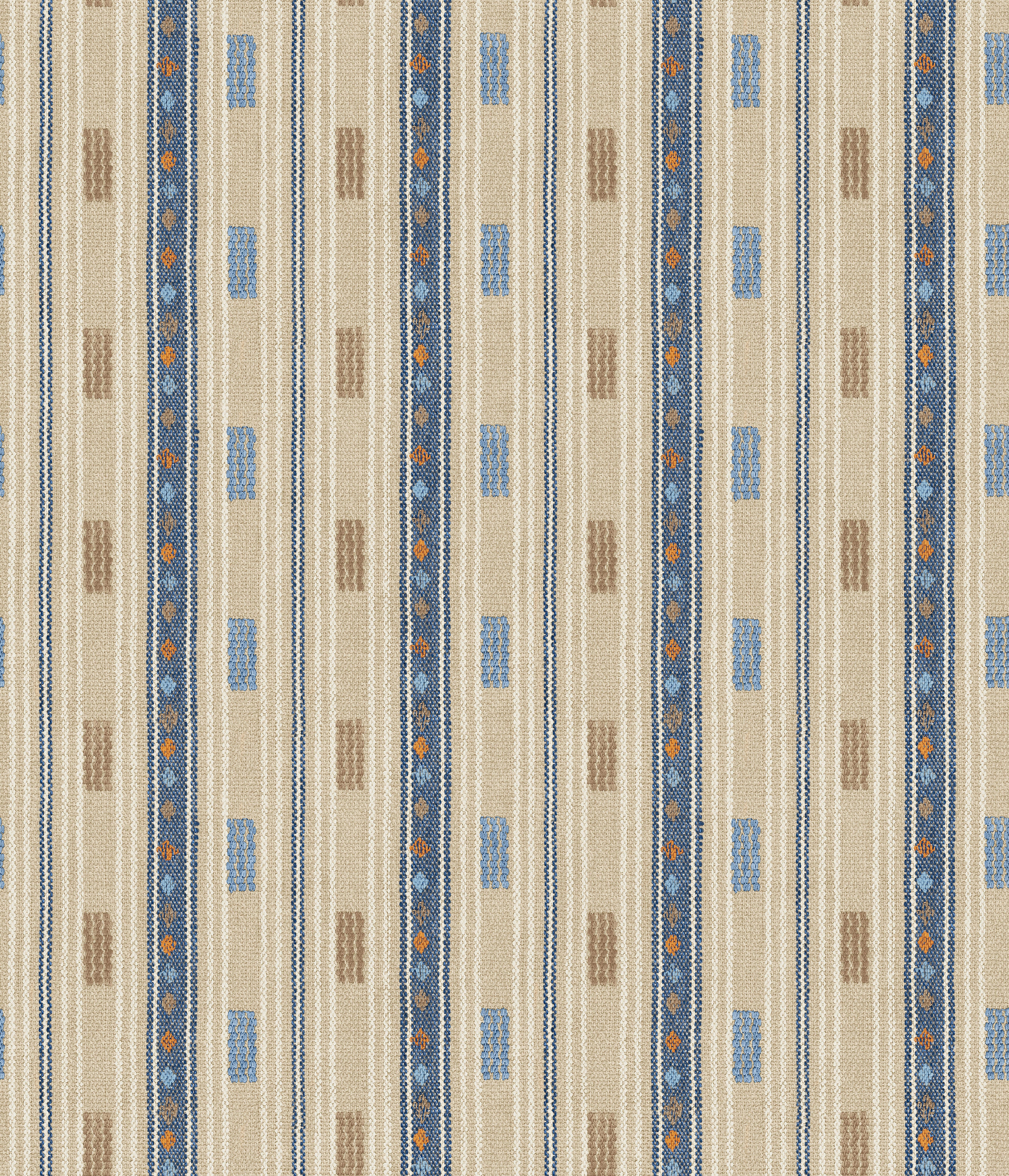 Tradewind Wallpaper in indigo color - pattern number BW45167.2.0 - by G P &amp; J Baker in the Kit Kemp II collection