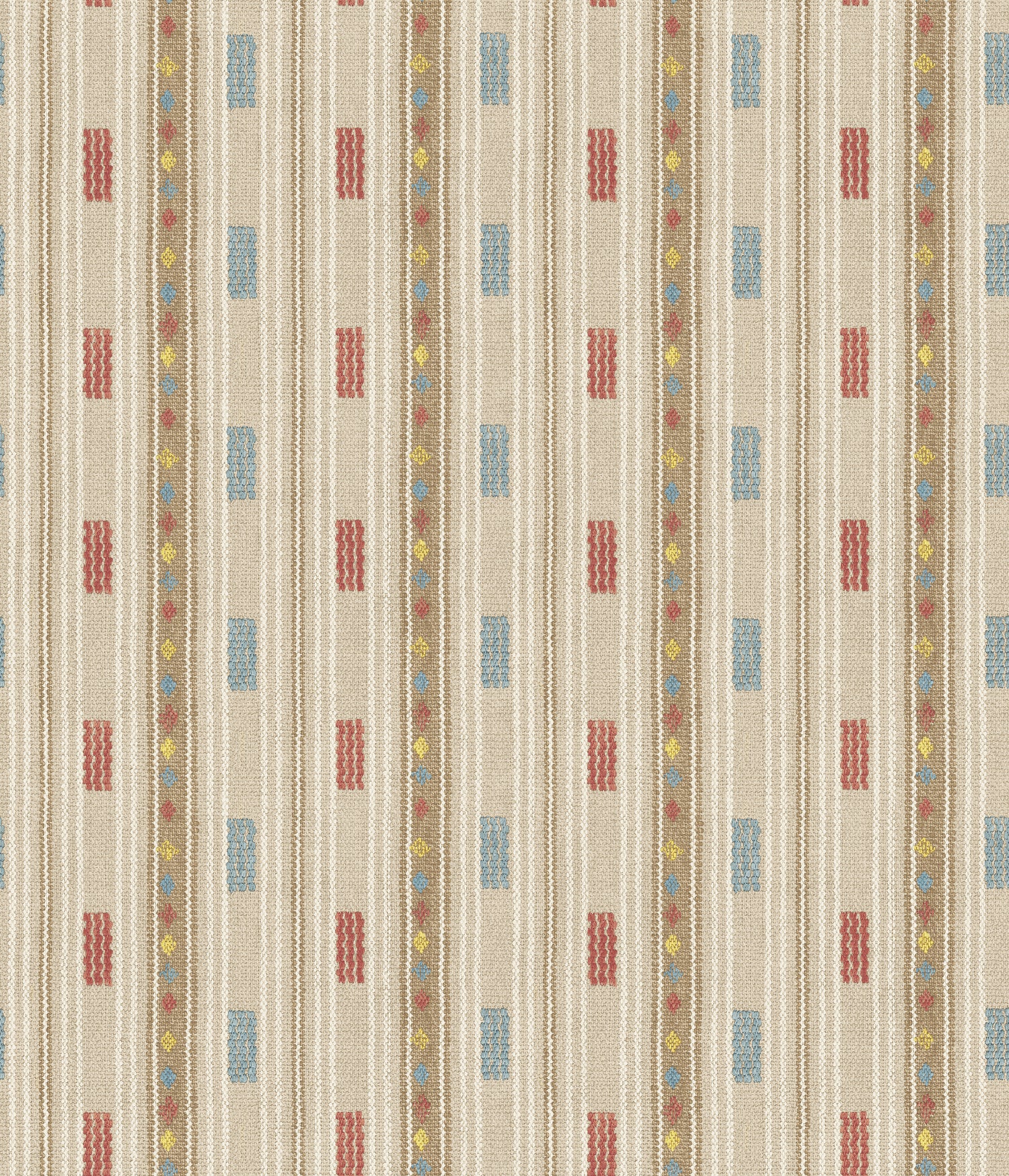 Tradewind Wallpaper in red/blue color - pattern number BW45167.3.0 - by G P &amp; J Baker in the Kit Kemp II collection