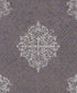 Damask wallpaper in silver grey color - pattern number CM2481 - by Galerie in the Lustre collection