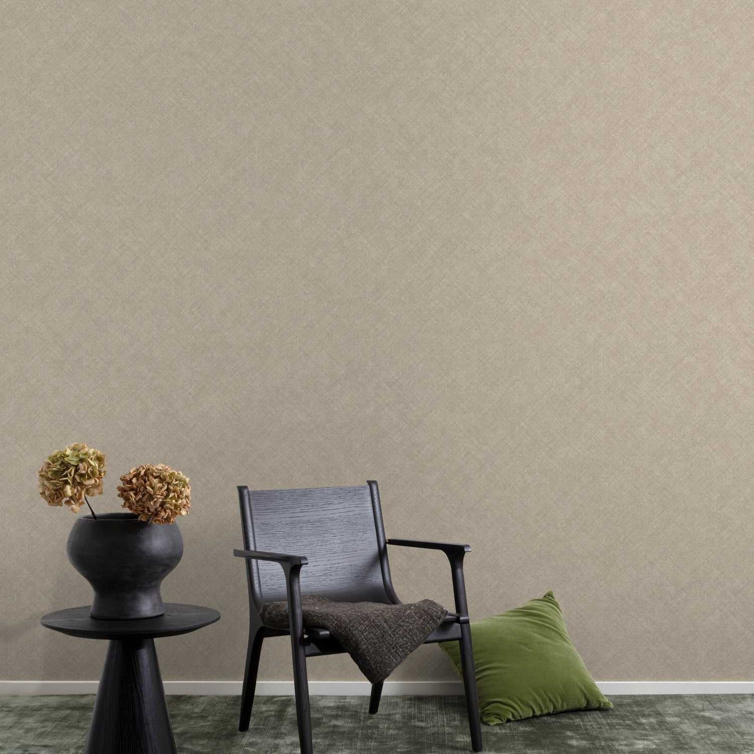Graphic Concrete Wallpaper in brown color - pattern number CO1104 - by Grandeco in the Concept collection