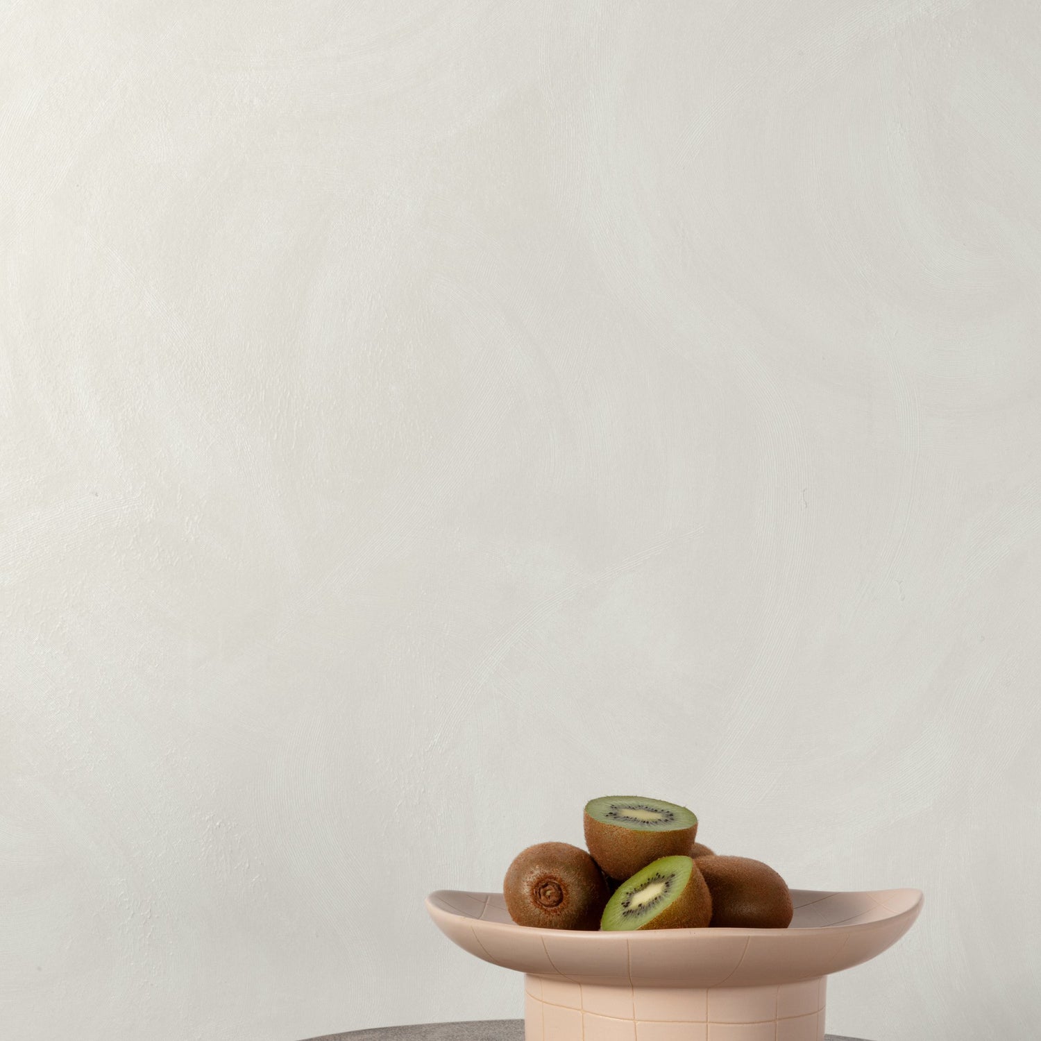 Authentic Plaster Plain Wallpaper in beige color - pattern number CO3001 - by Grandeco in the Concept collection