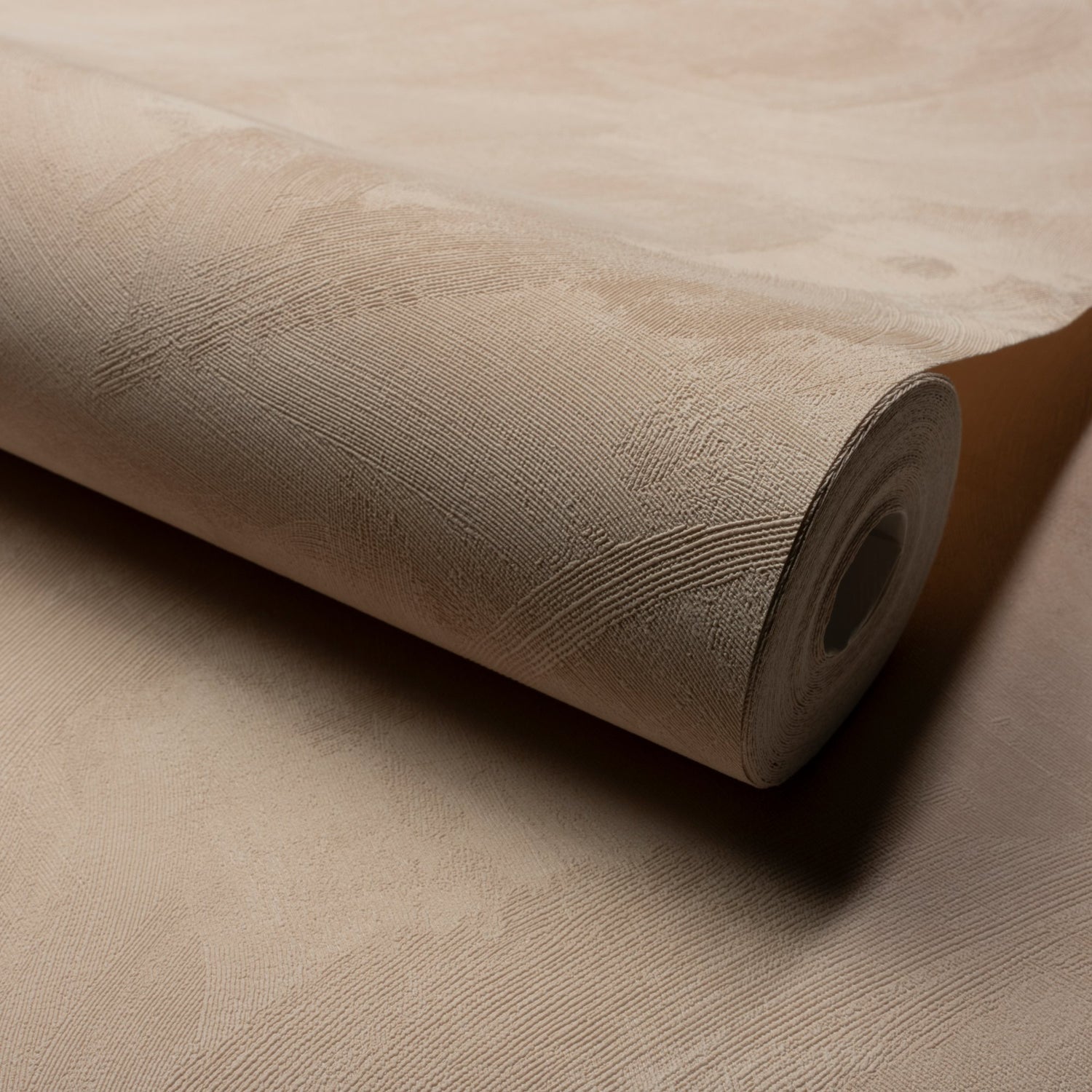 Authentic Plaster Plain Wallpaper in pink color - pattern number CO3007 - by Grandeco in the Concept collection