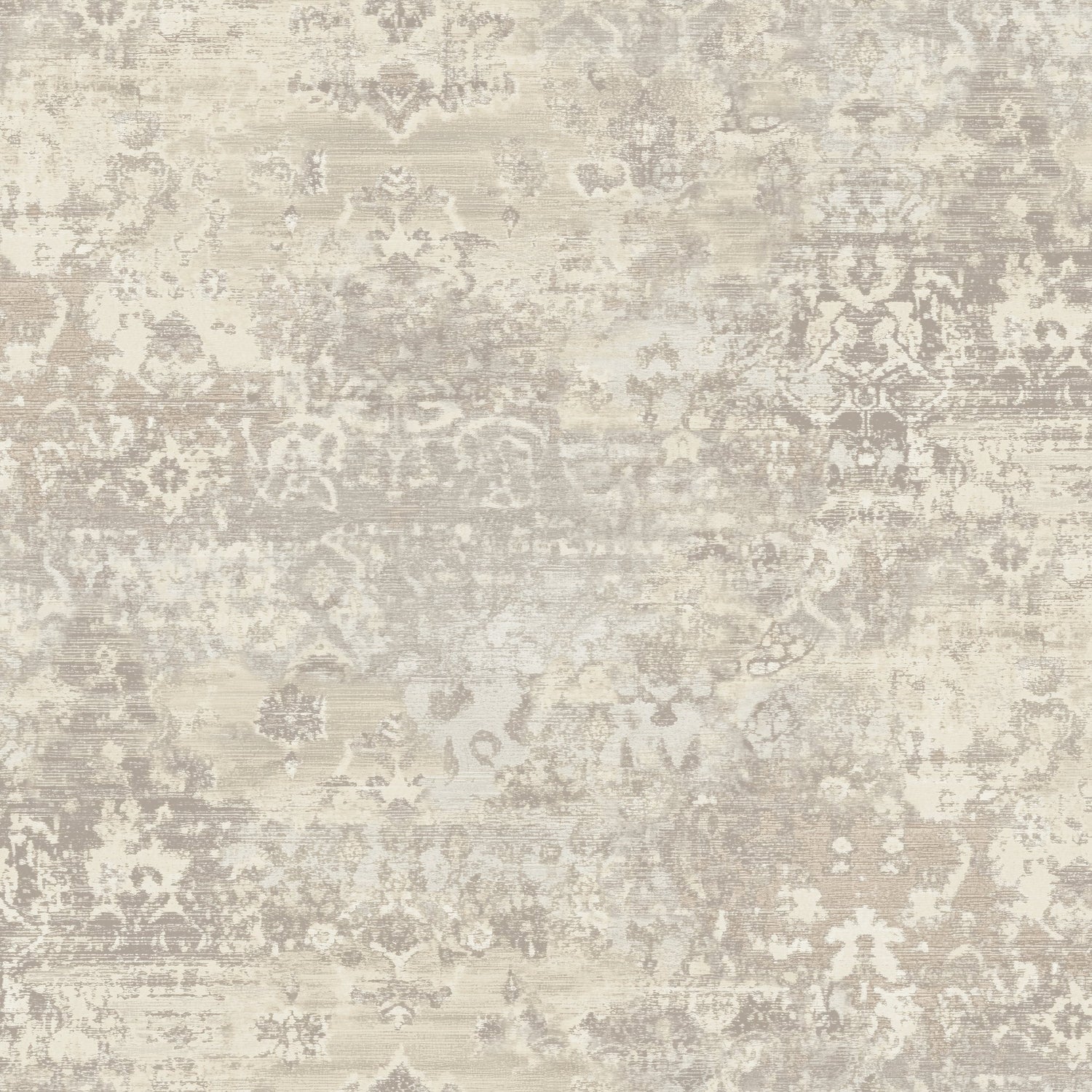 Worn Tapistry Wallpaper in beige color - pattern number CO3101 - by Grandeco in the Concept collection
